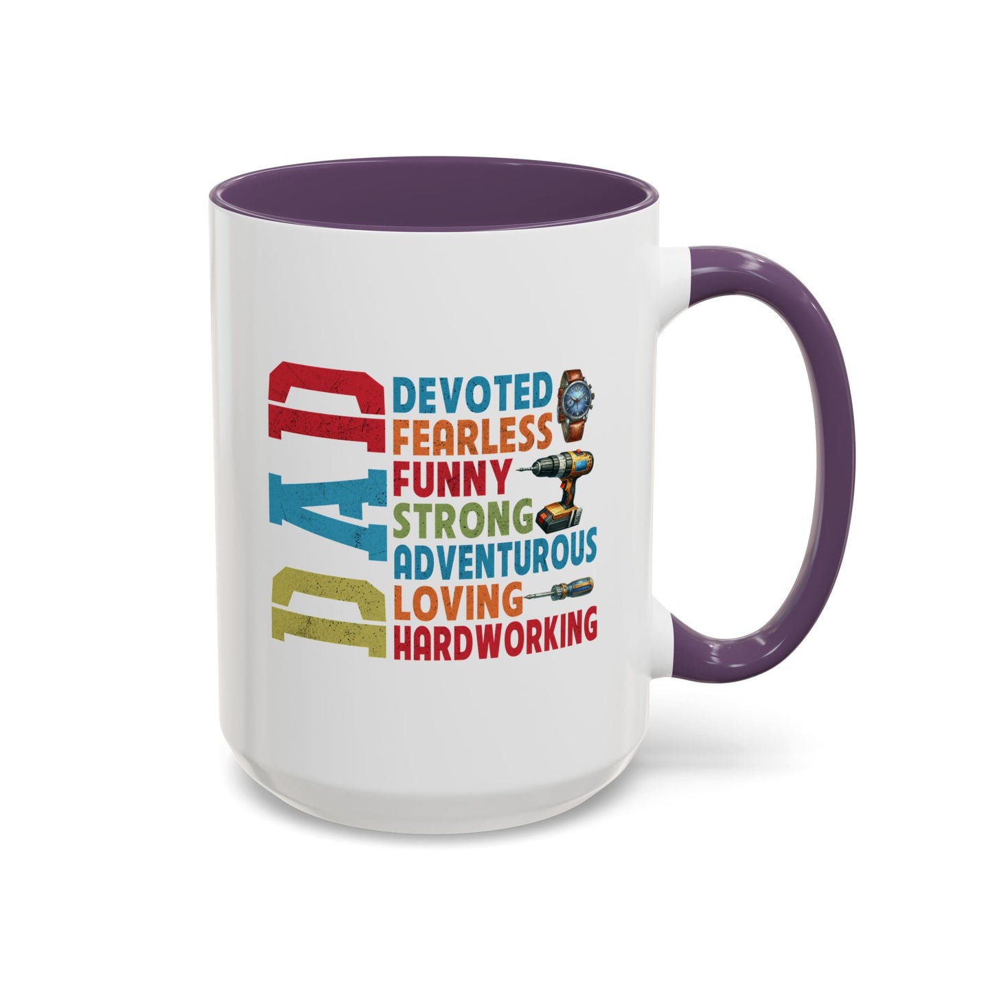 Father's Day Mug - Dad Devoted