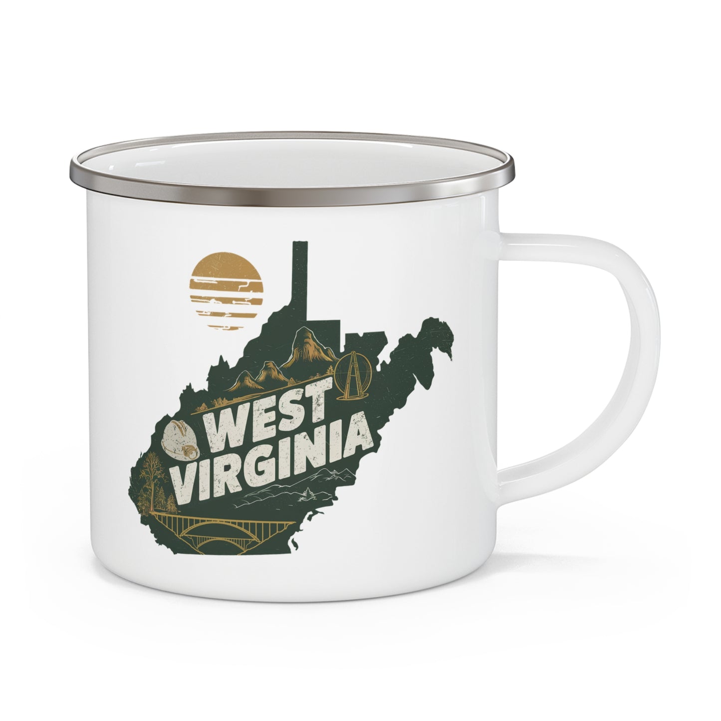Adventure Mug - West Virgina