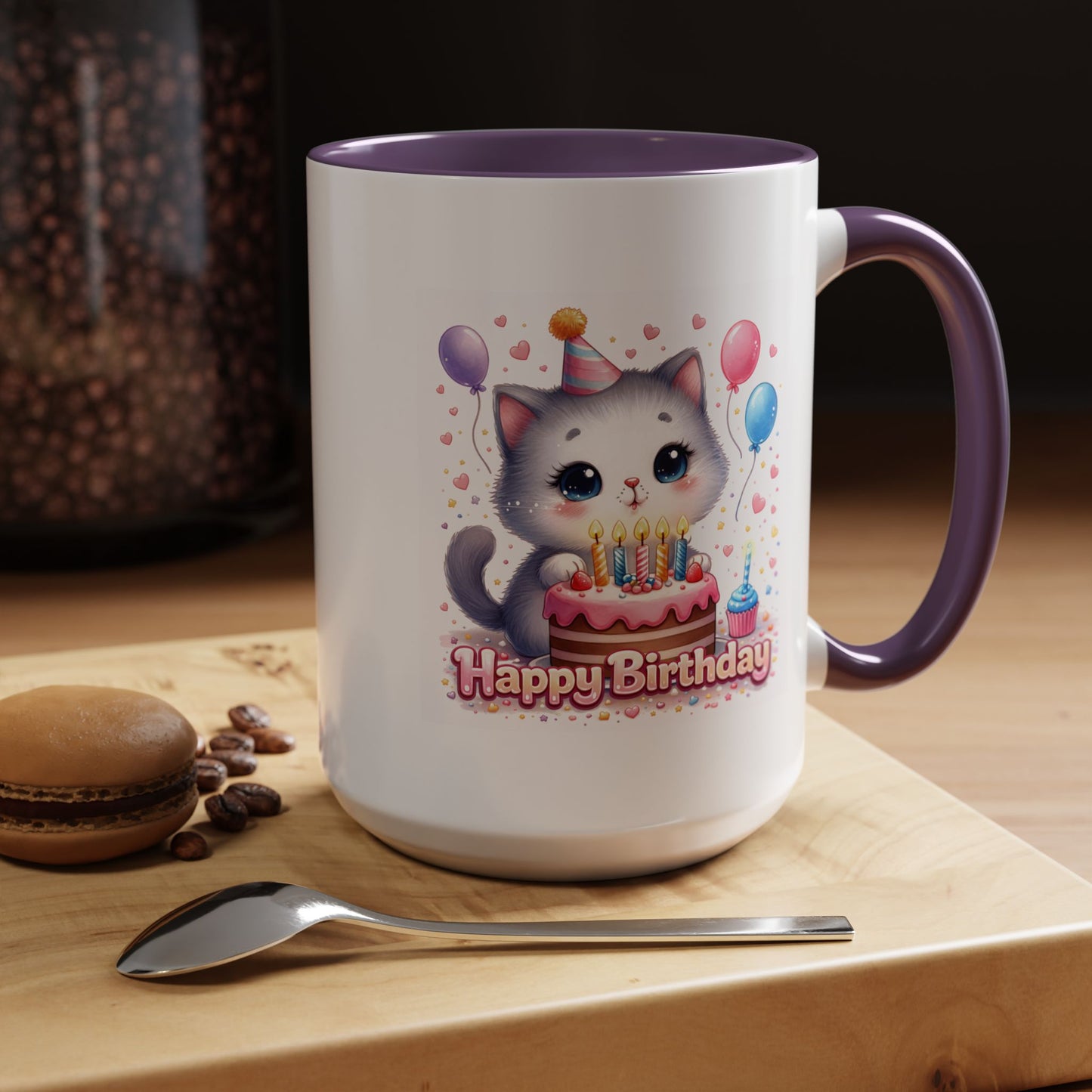 Birthday Mug - Birthday Kitty