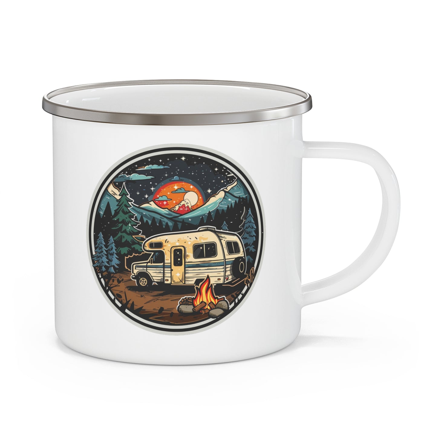 Adventure Mug - Camping Landscape 23