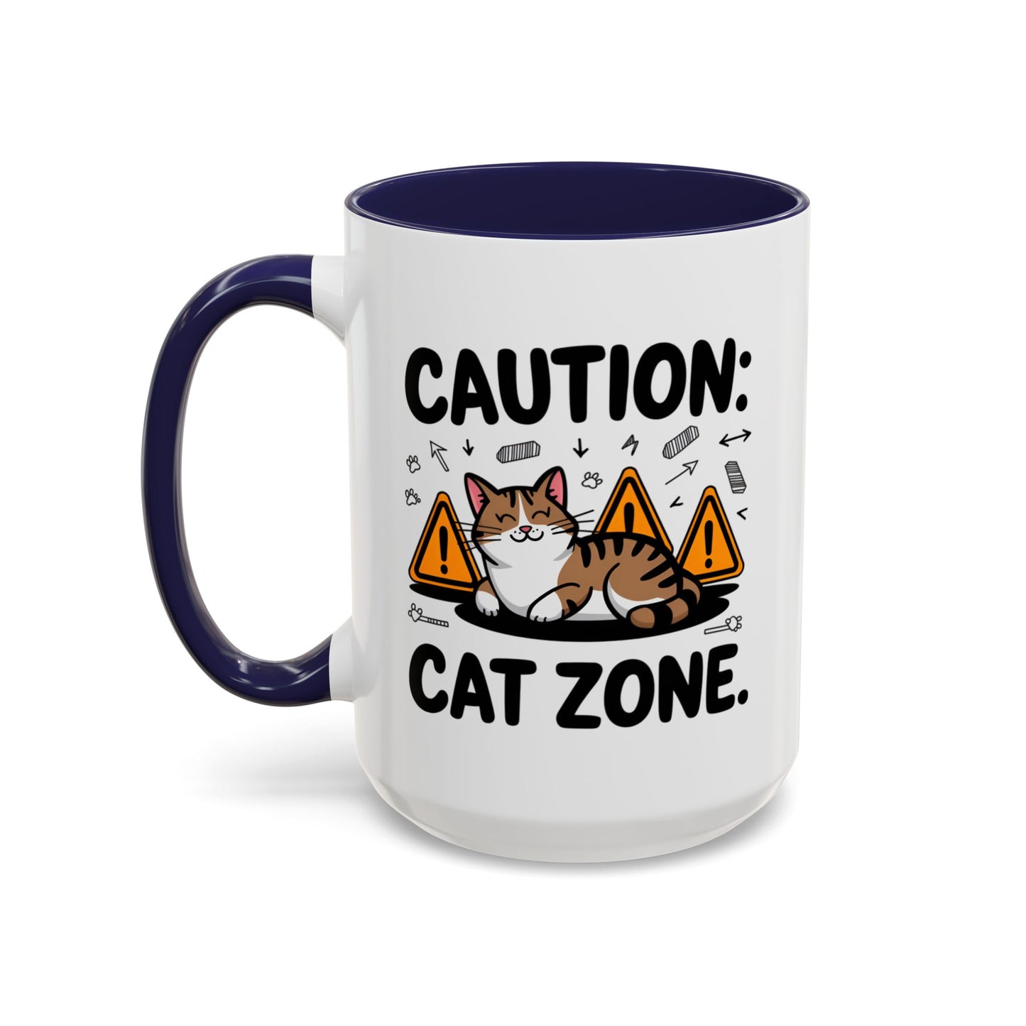 Animal Mug - Caution: Cat Zone