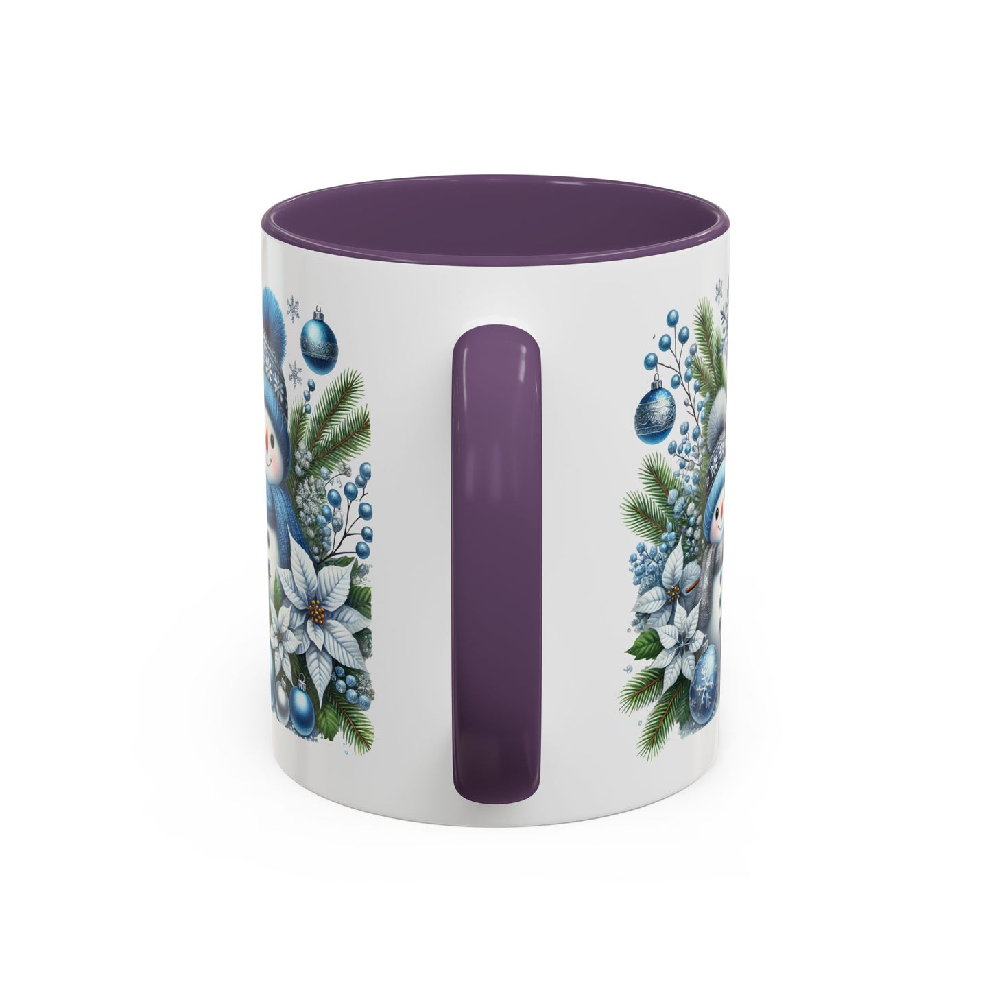 Christmas Mug - Blue Snowman Child