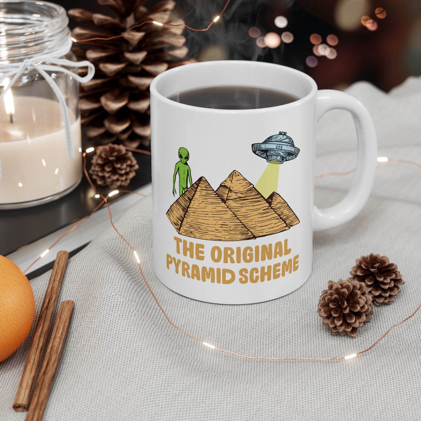 Alien Mug - Original Pyramid Scheme