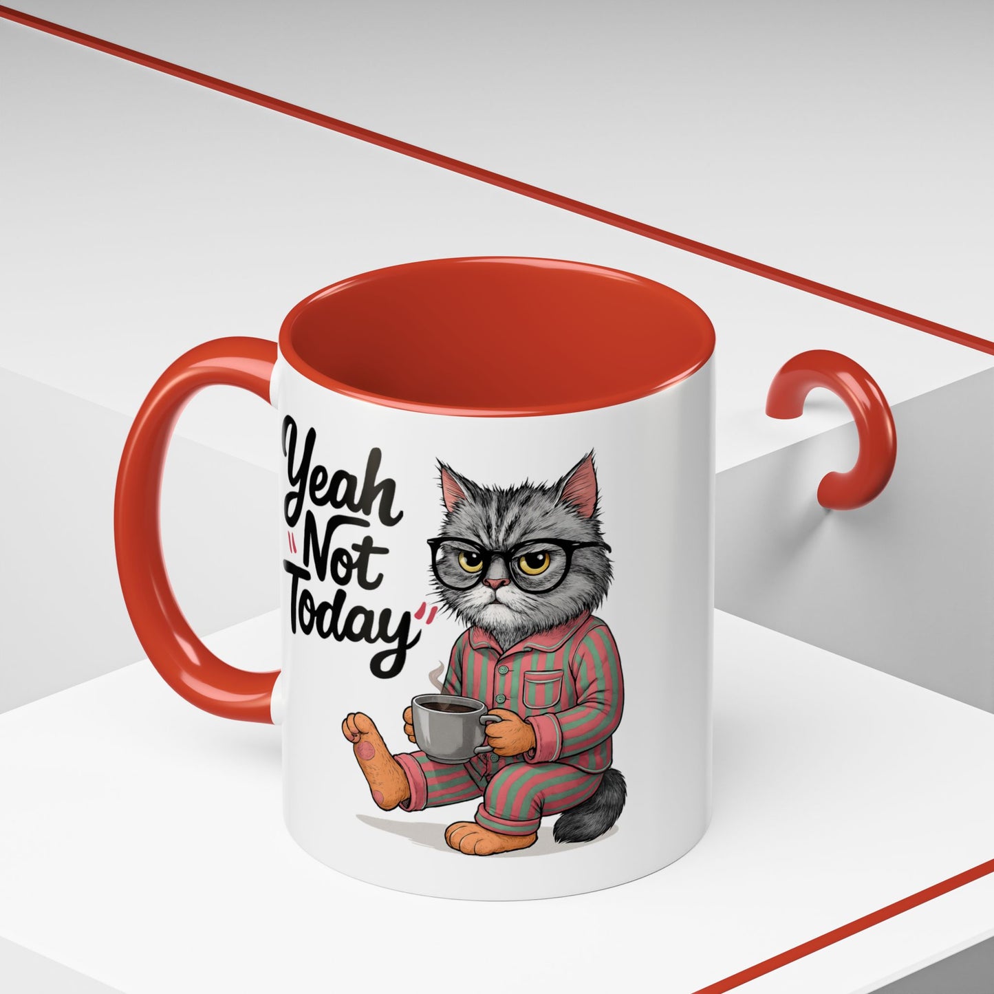 Animal Mug - Yeah Not Today
