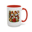 Christmas Mug - Gold Snowman Family 2