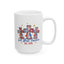 4th of July Mug - God Bless America Patriotic Cross