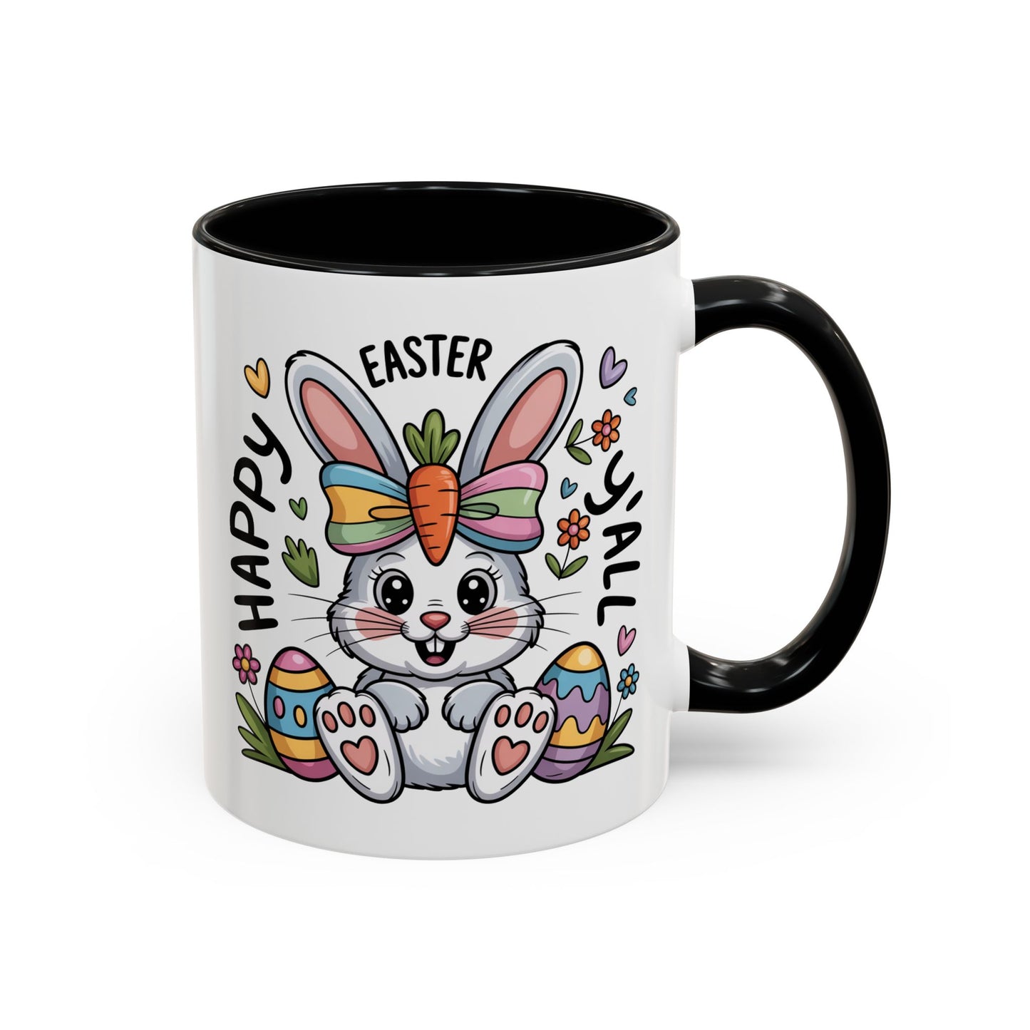 Easter Mug - Happy Easter Y'all Bunny