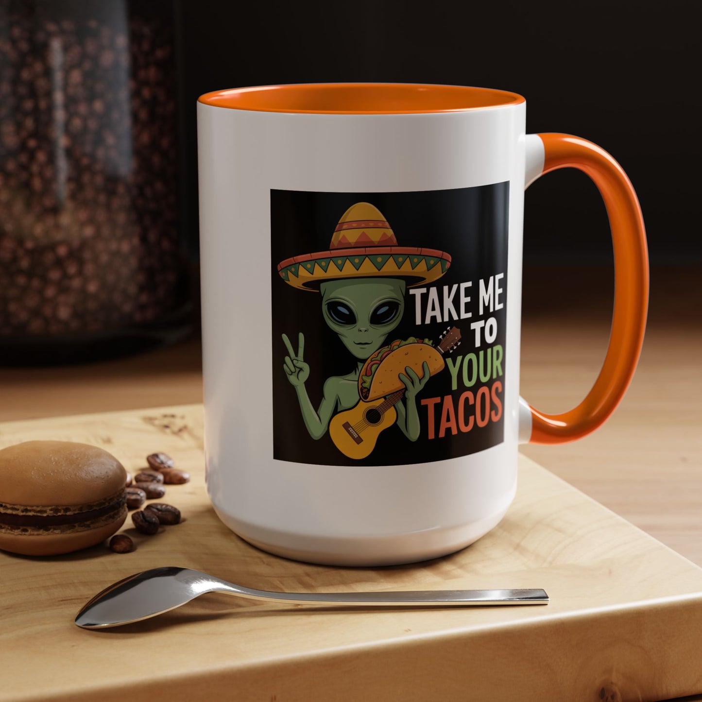 Alien Mug - Take Me To Your Tacos