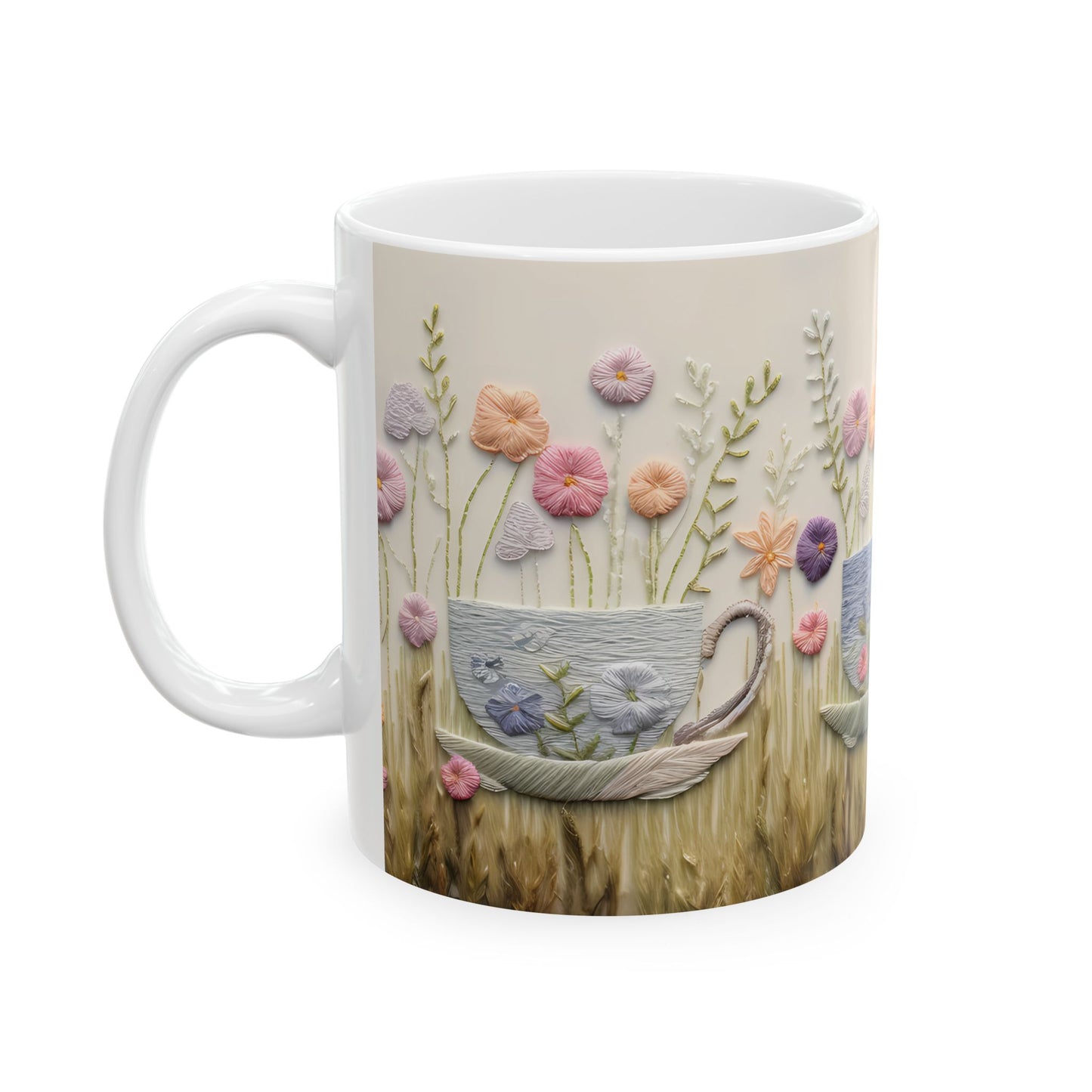 Artistic Mug - Felted Tea Cups