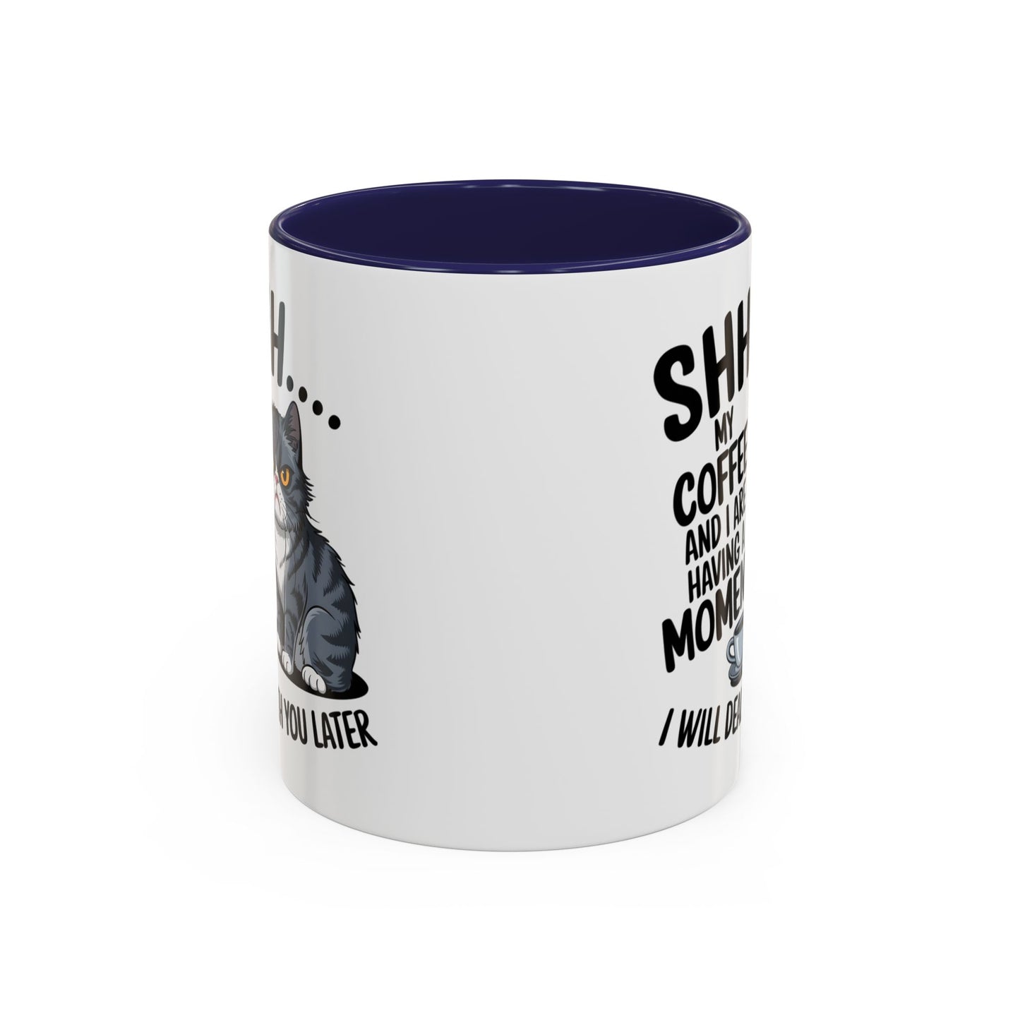 Animal Mug - Shhhh My Coffee and I