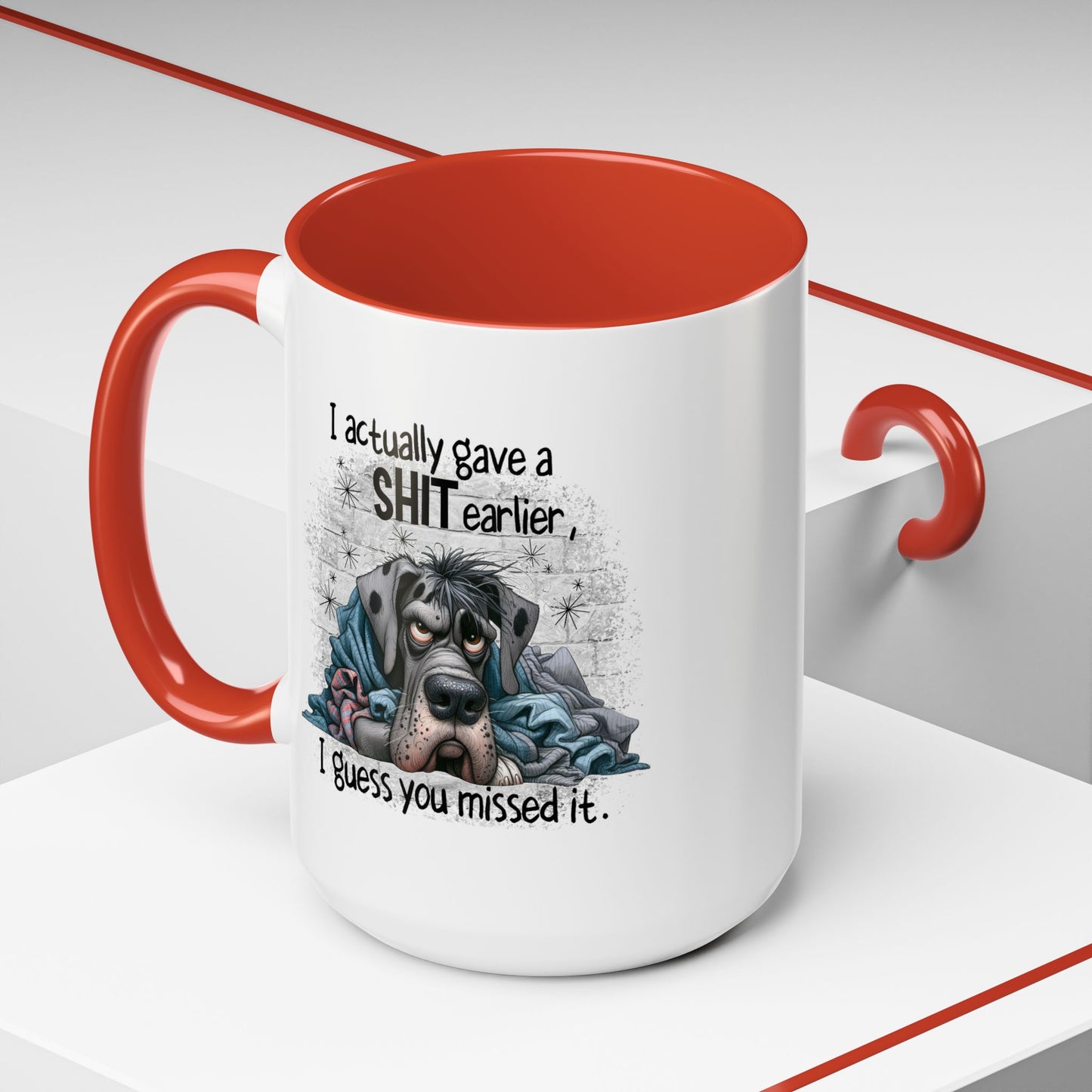 Adult Mug - I Actually Gave a Shit Earlier