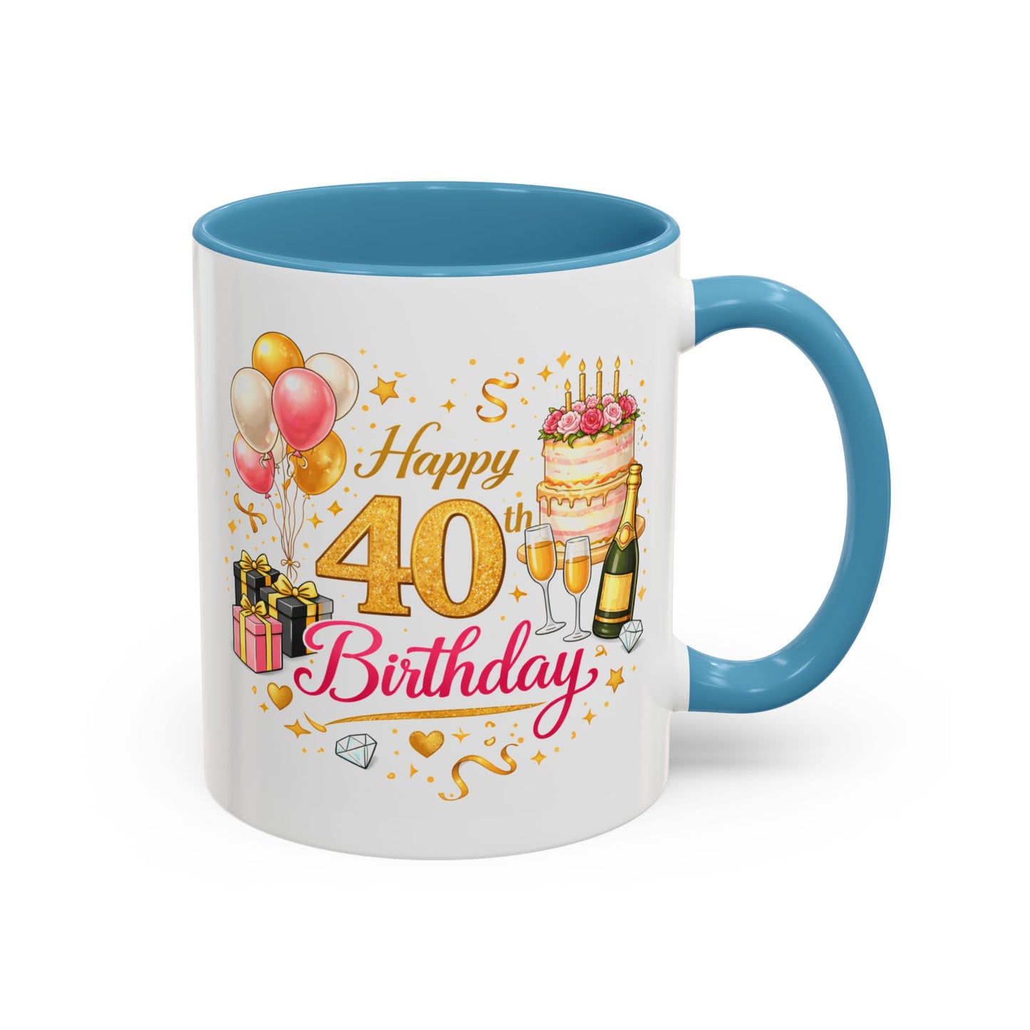 Birthday Mug - Happy 40th