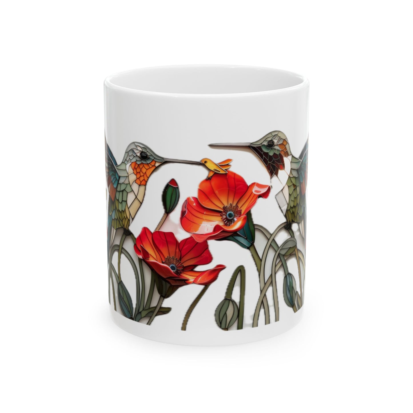 Artistic Mug - Hummingbirds