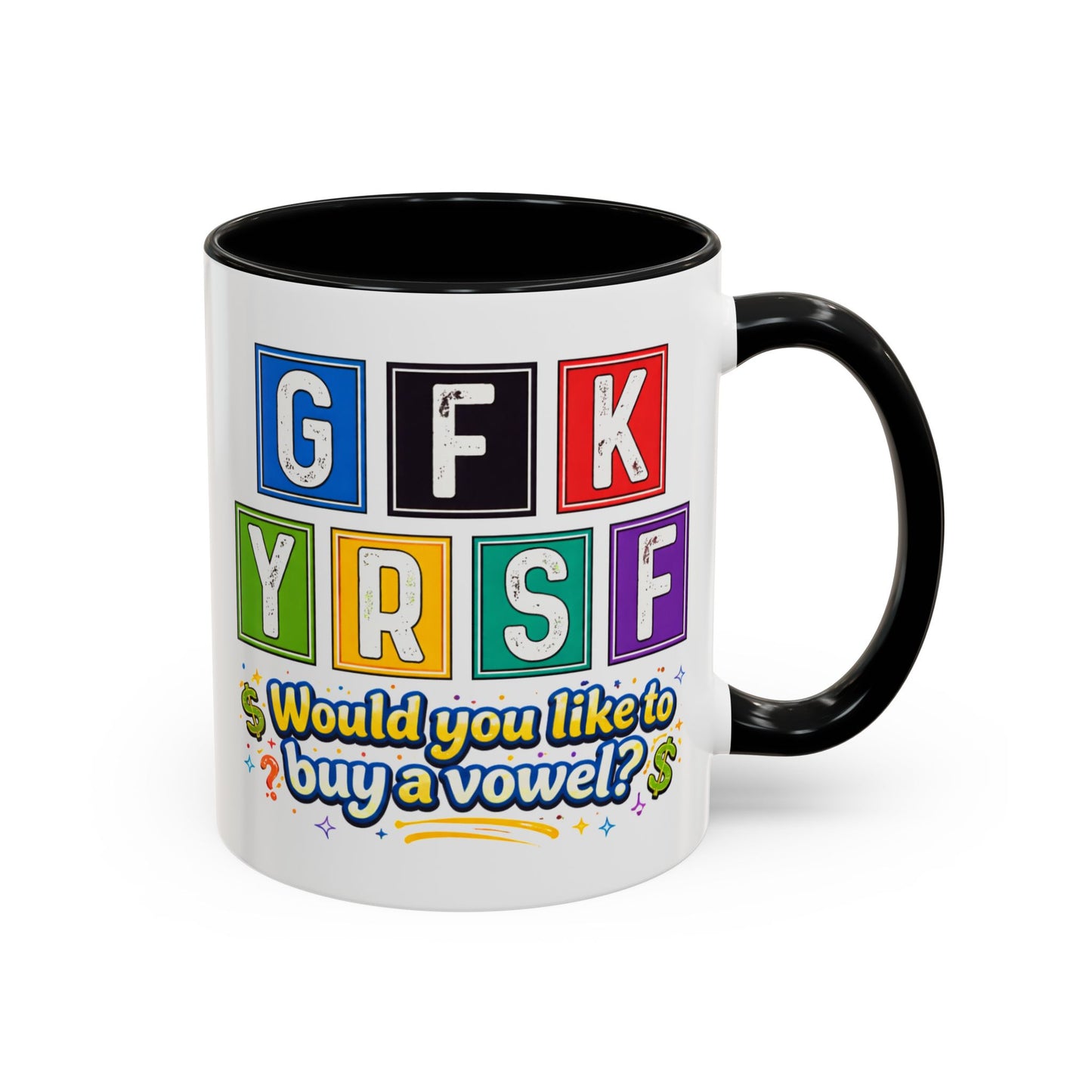 Humor Mug - Buy A Vowel
