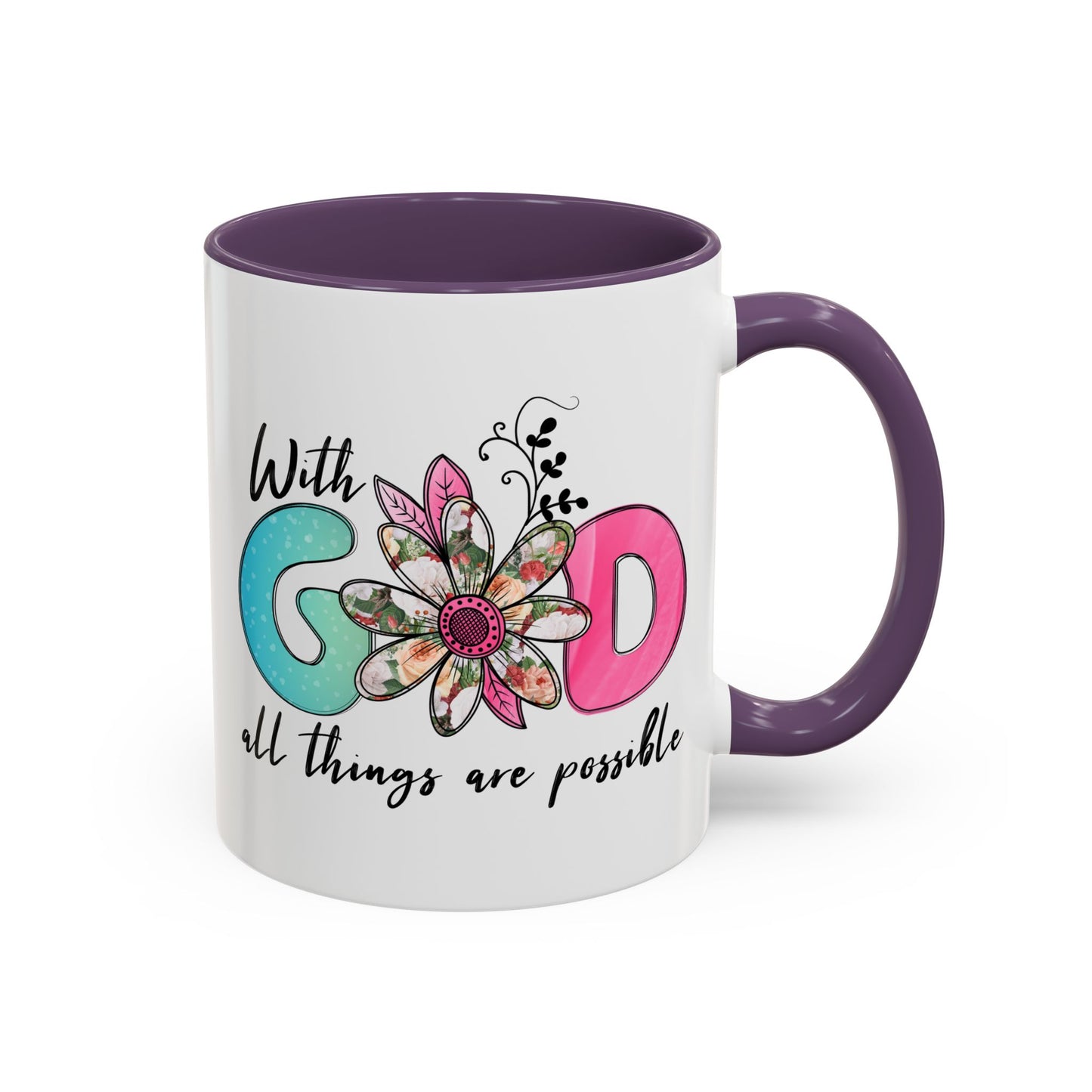 Religious Mug - With God