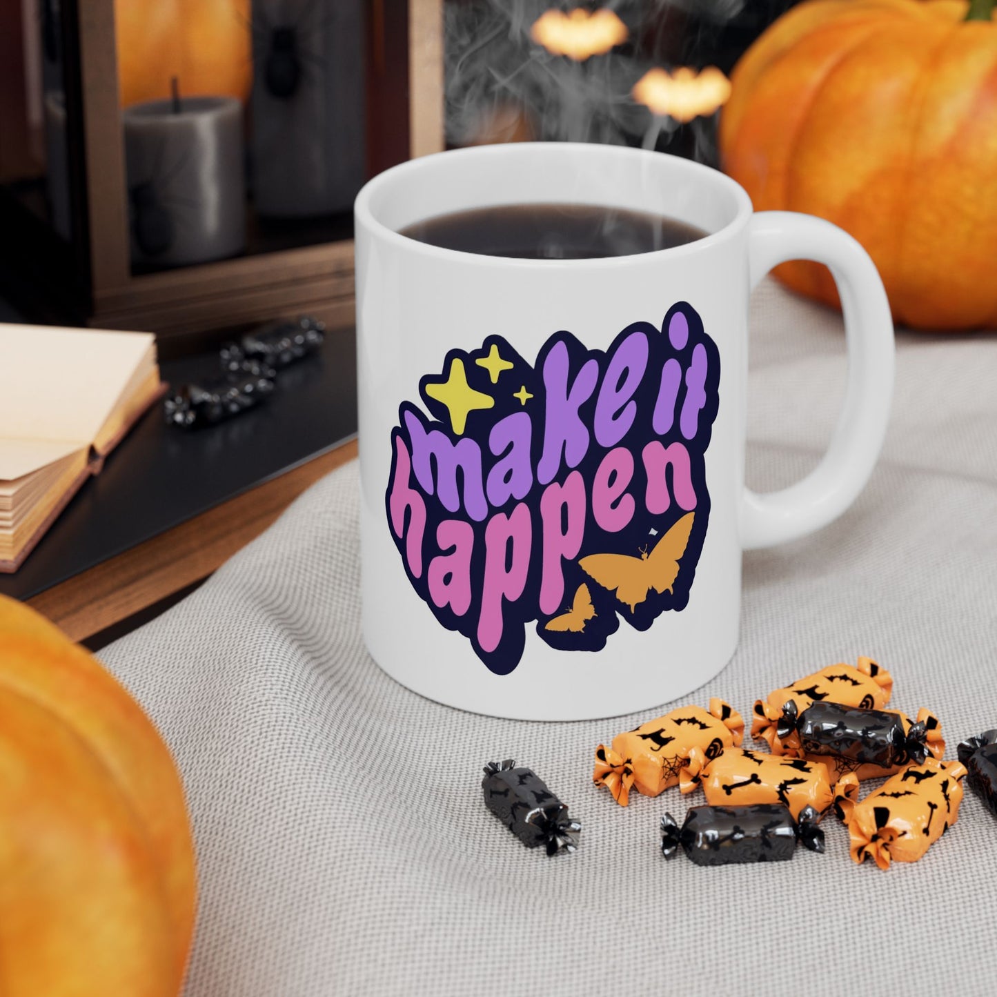 Motivation Mug - Make It Happen Graphic