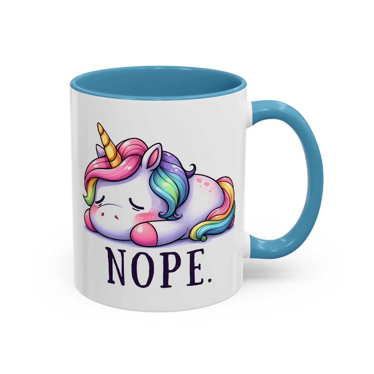 Humor Mug - Nope Unicorn