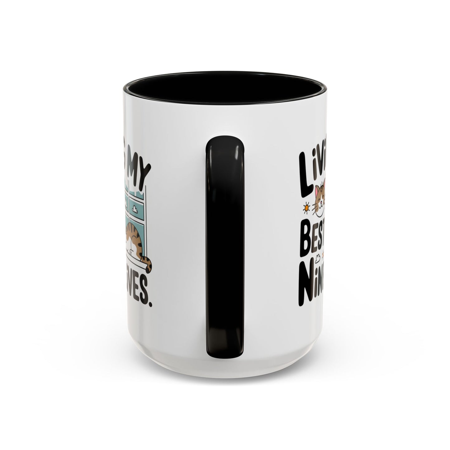 Animal Mug - Living My Best Nine Lives