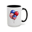 4th of July Mug - American Balloons