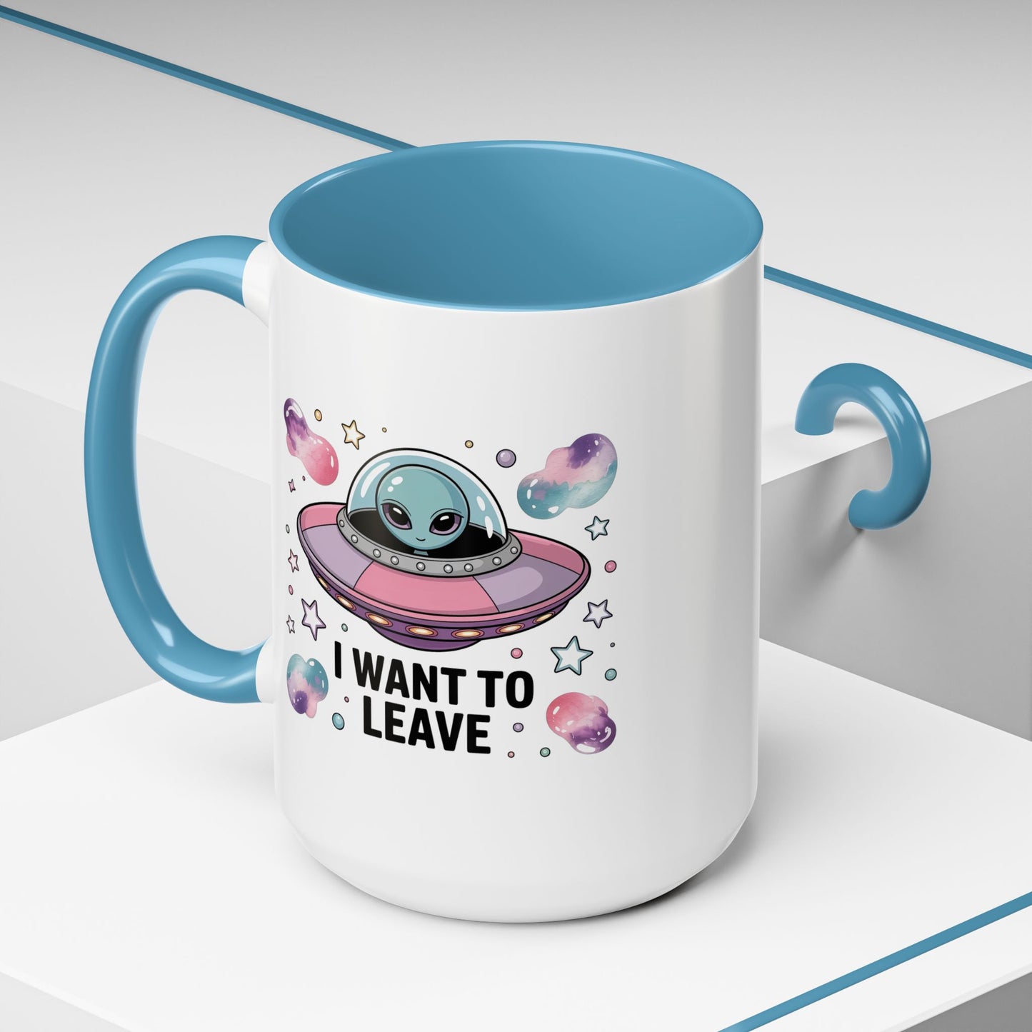 Alien Mug - I Want To Leave