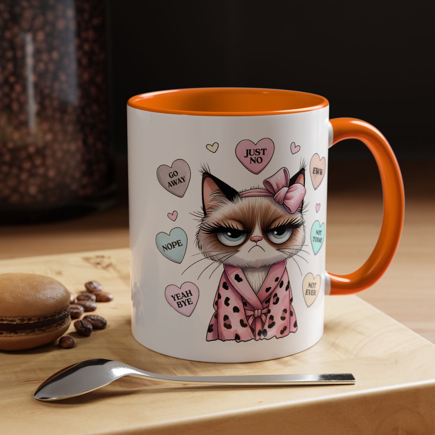 Animal Mug - Conversation Hearts