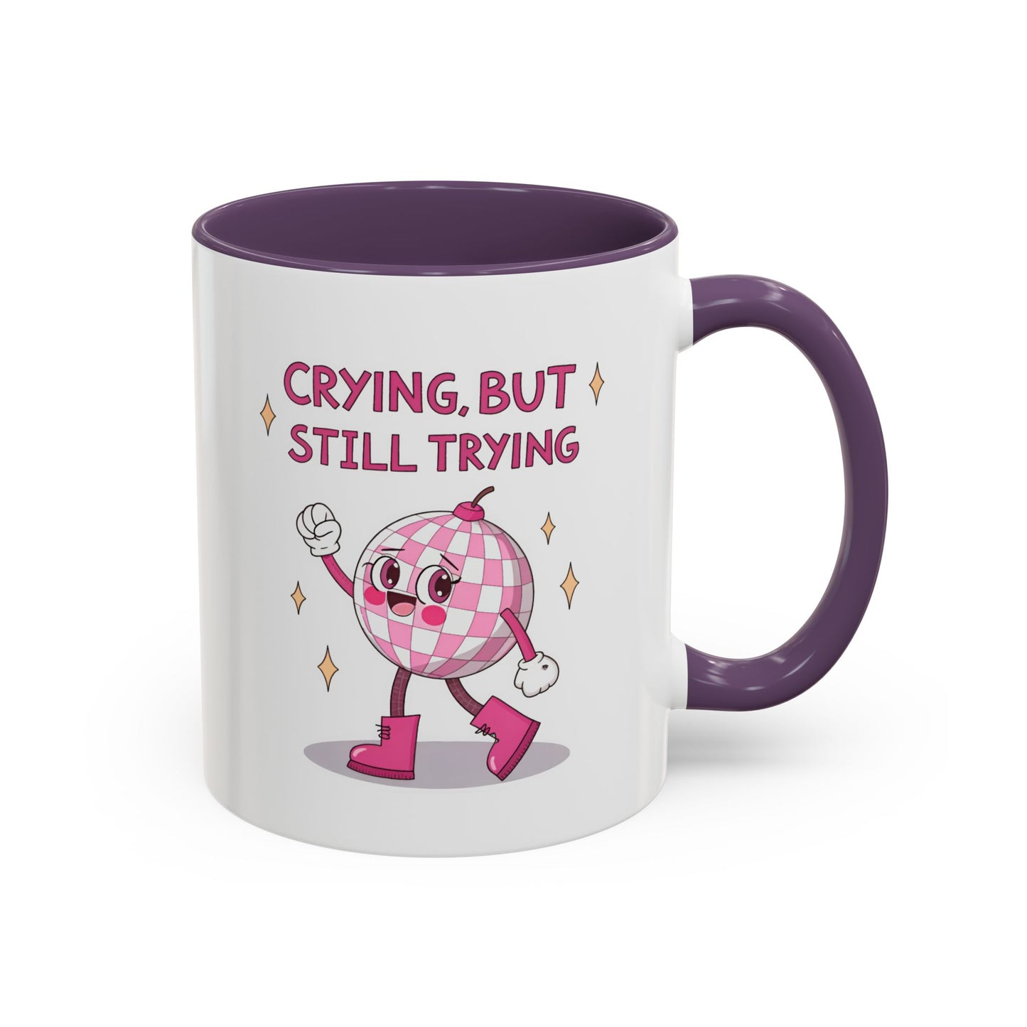 Wellness Mug - Crying But Still Trying