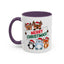 Christmas - Merry Christmas Red & Green Text Reindeer Penguin Bear Fox