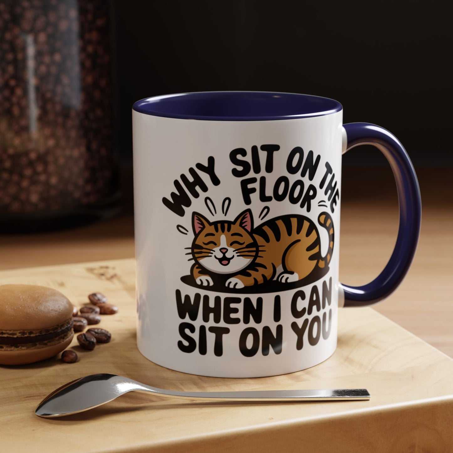 Animal Mug - Why Sit On The Floor