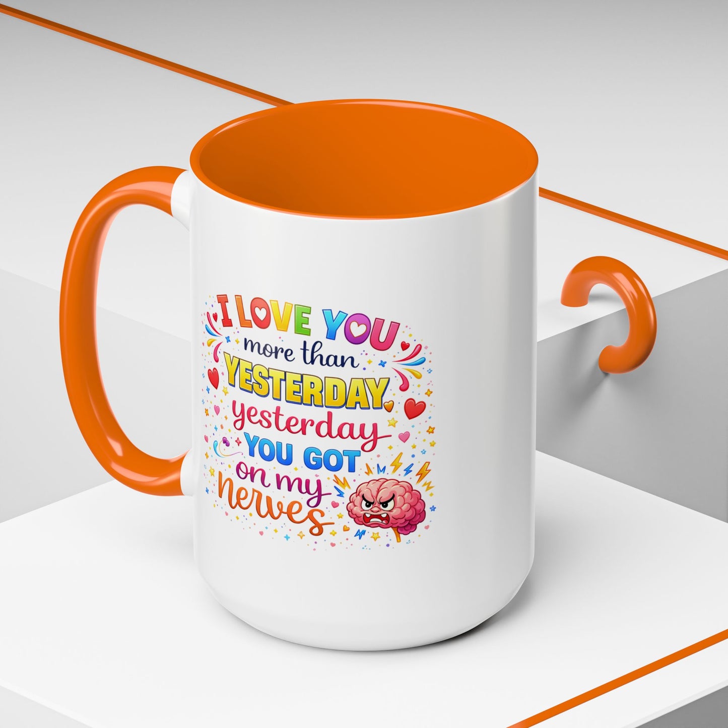 Anniversary Mug - I Love You More Than Yesterday