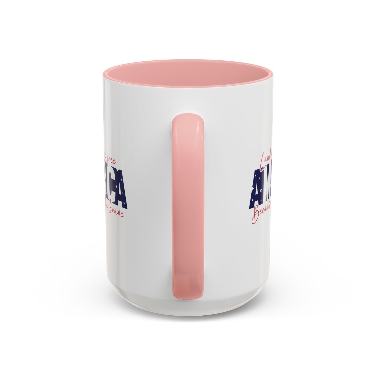 4th of July Mug - American Land of the Free Stars