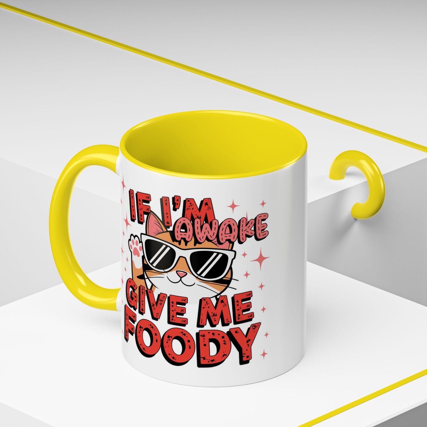 Animal Mug - If I'm Awake Give Me Foody