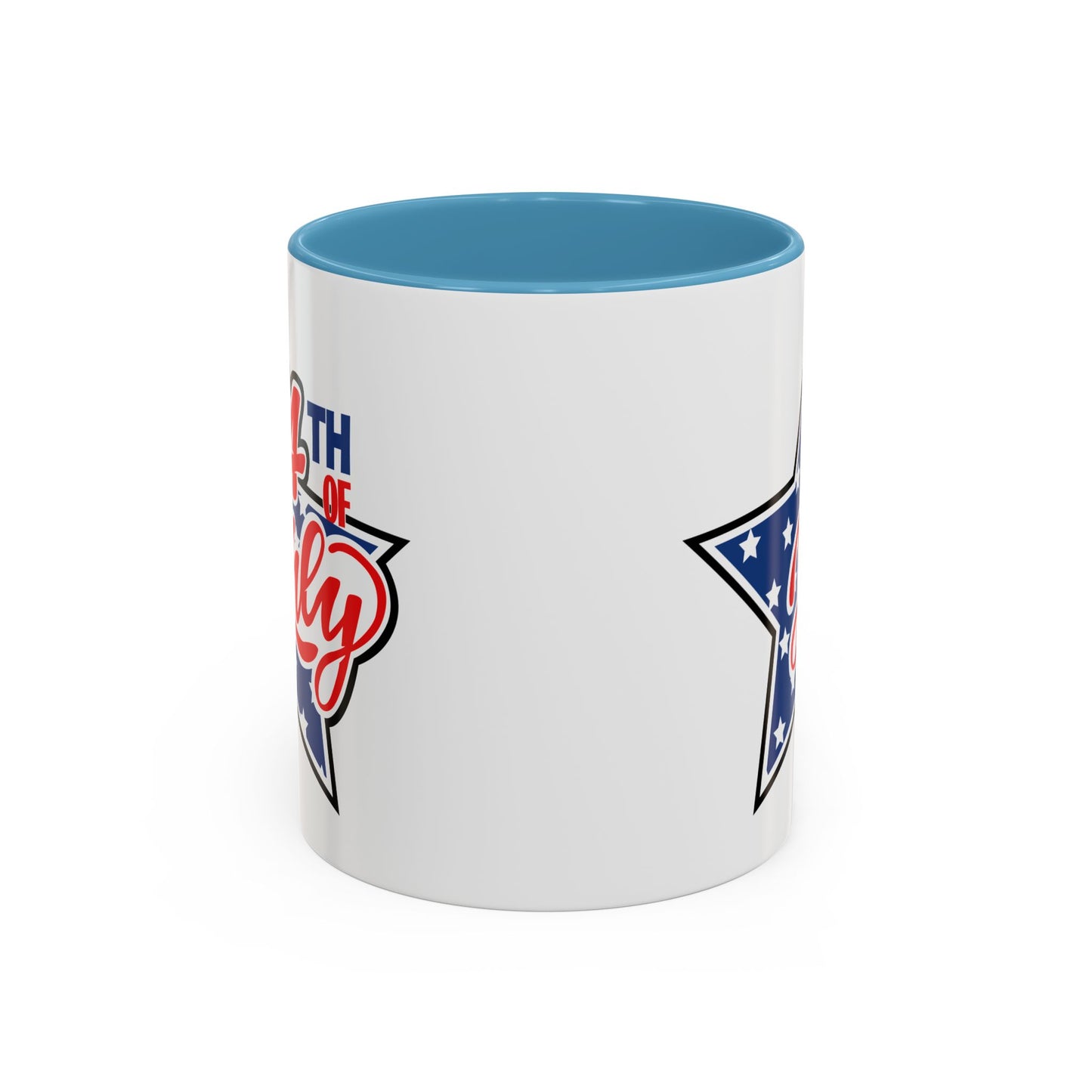 4th of July Mug - 4th of July Star Flag