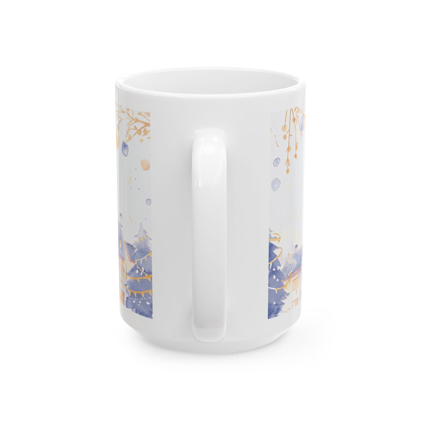 Christmas Mug - Christmas Town Wrap 3