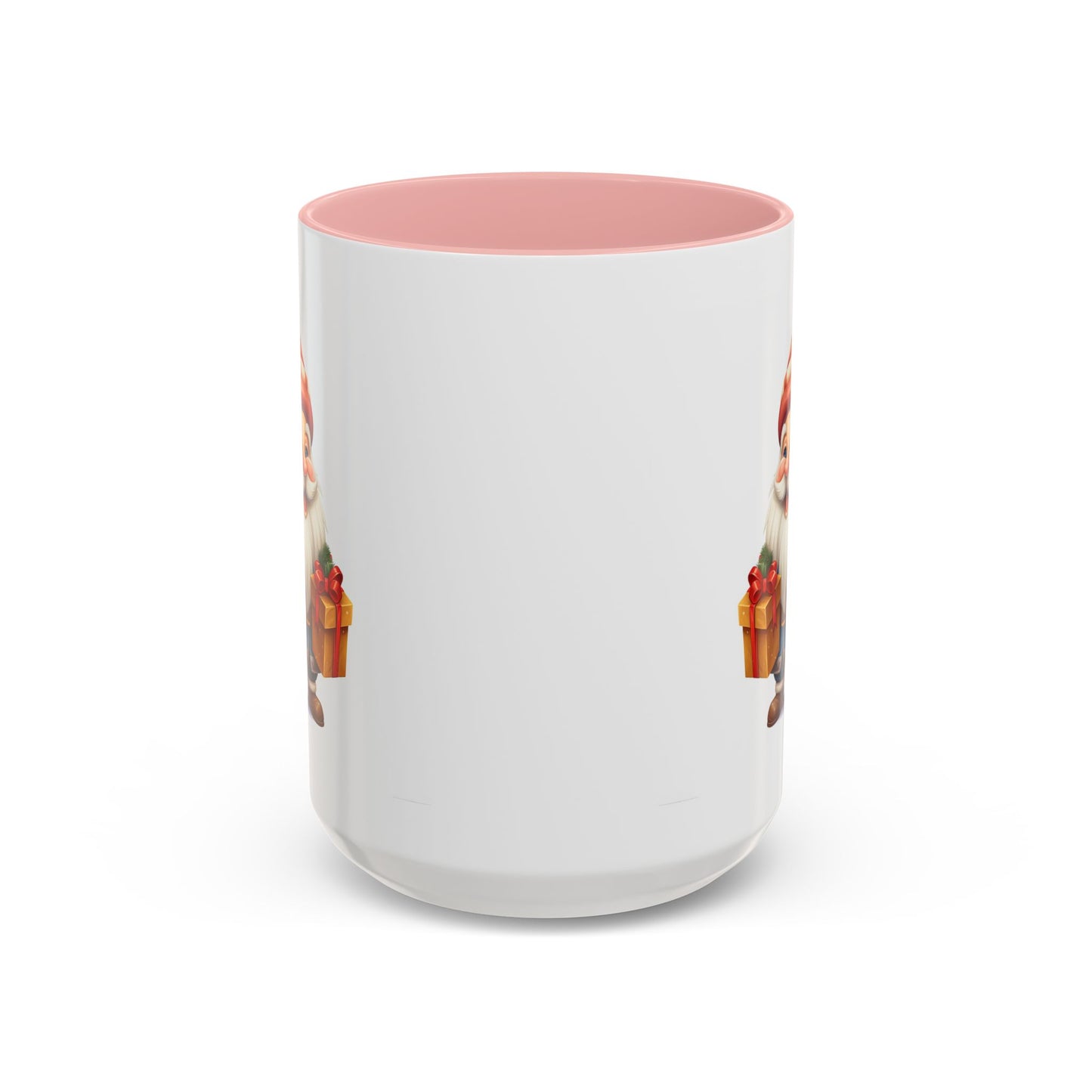 Christmas Mug - Old Gnome with Present