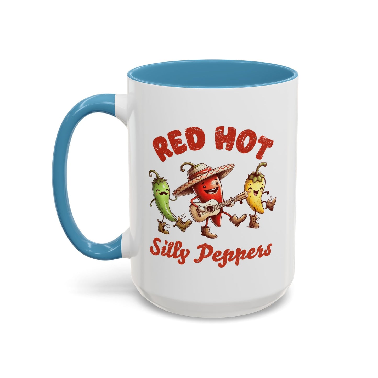 Humor Mug - Red Hot Silly Peppers