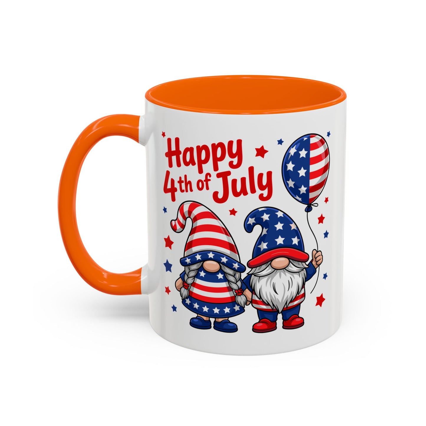 4th of July Mug - Happy 4th of July Gnomes
