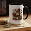 Christmas Mug - Snowman with Christmas Decorations