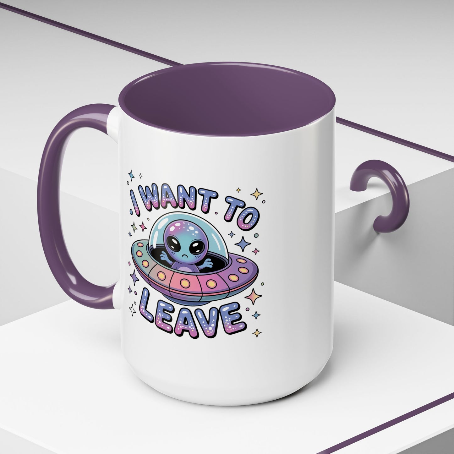 Alien Mug - I Want To Leave