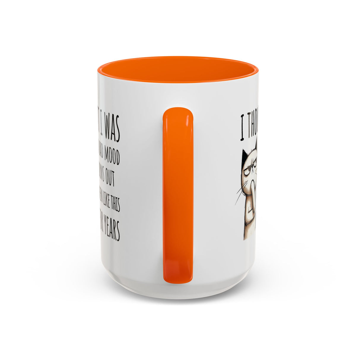 Adult Mug - I Thought I Was In A Bad Mood