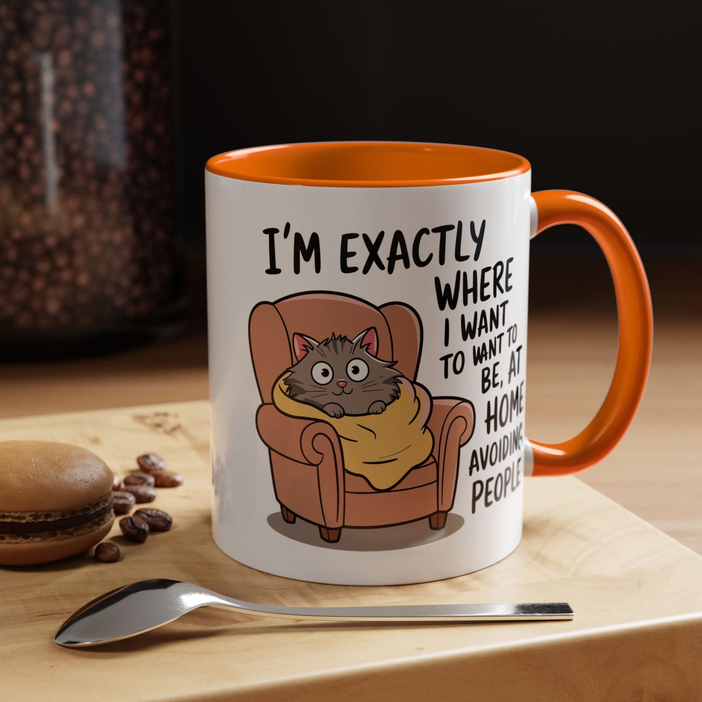 Animal Mug - I'm Exactly Where I Want To Be