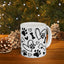 Animal Mug - Dog Paws & Bones