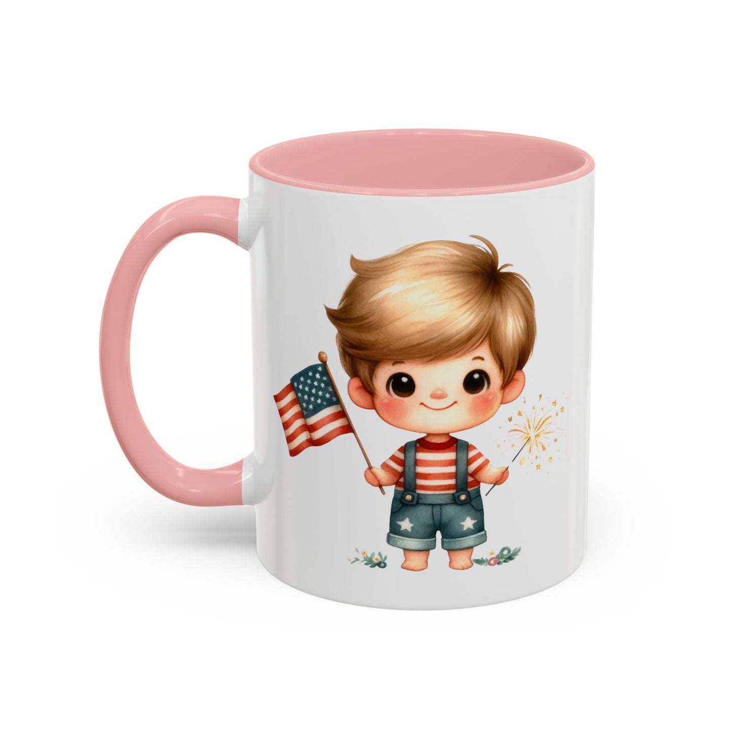 4th of July - American Boy Flag 2