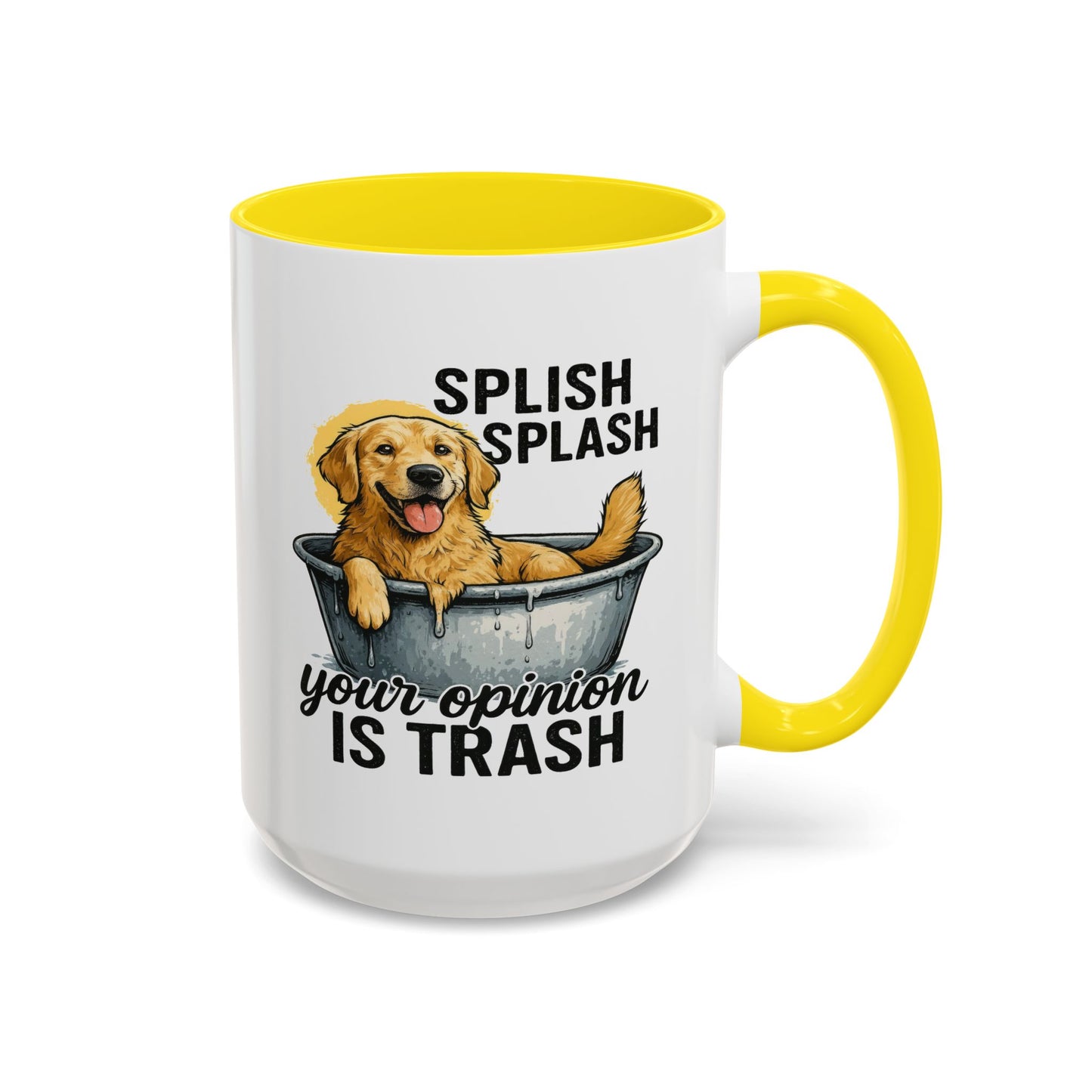Animal Mug - Splish Splash Your Opinion Is Trash