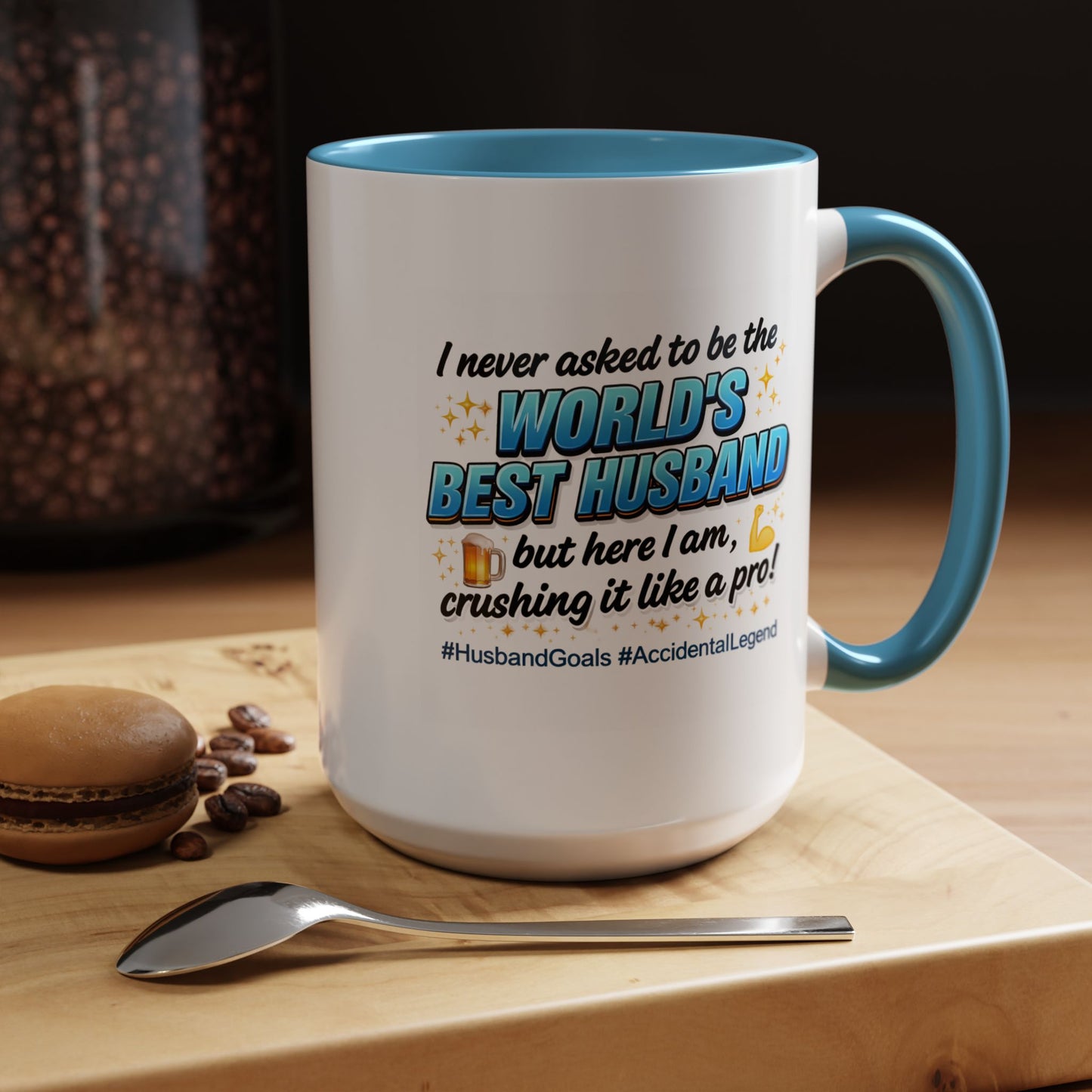 Anniversary Mug - I Never Asked To Be The World's Best Husband