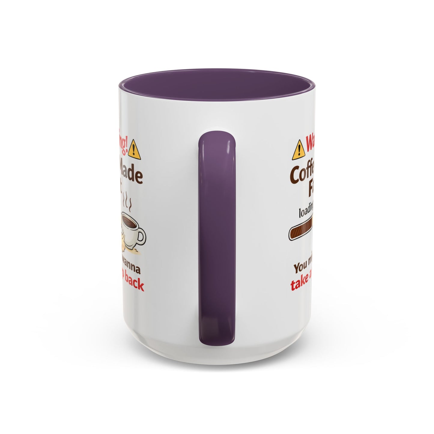 Humor Mug - Warning Coffee Made Fart