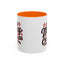 Christmas Mug - Merry Christmas Black Red & White Baseball Text