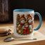 Christmas Mug - Gold Snowman Family 2