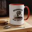 Humor Mug - Overworked and Under Caffeinated