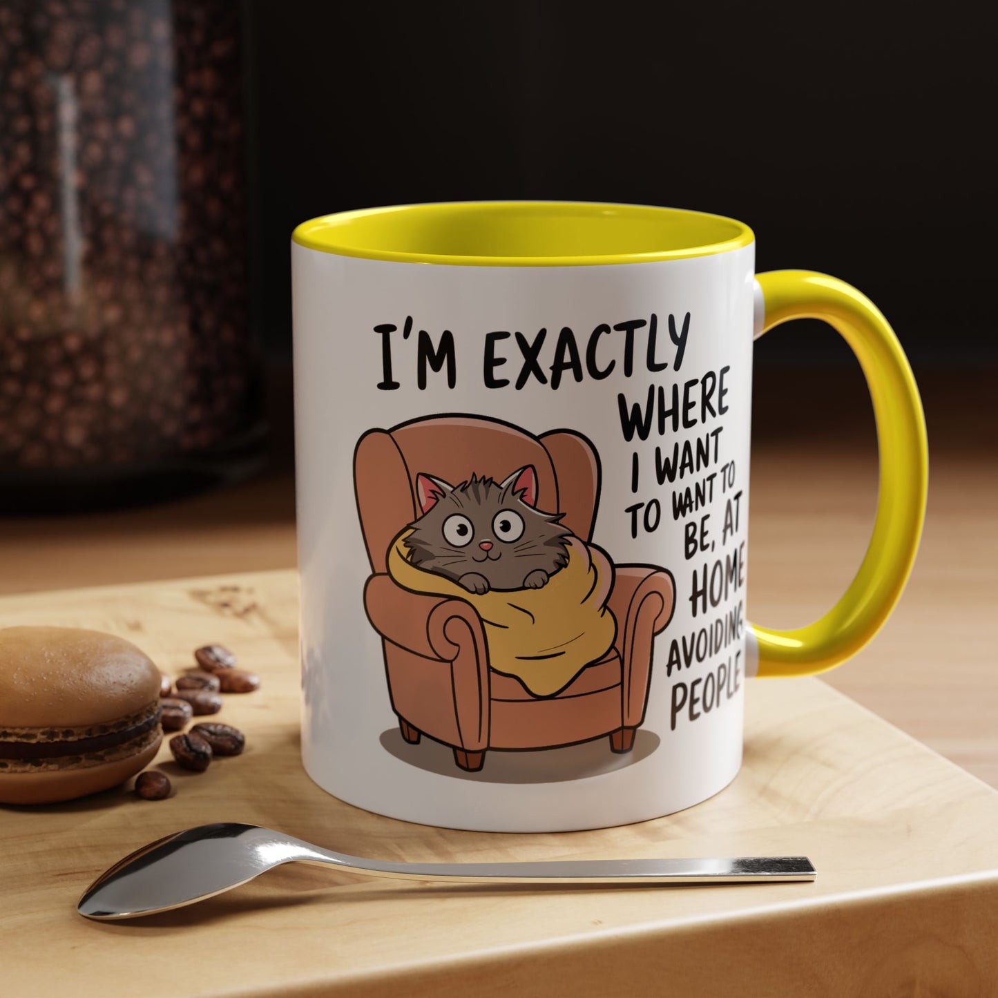 Animal Mug - I'm Exactly Where I Want To Be