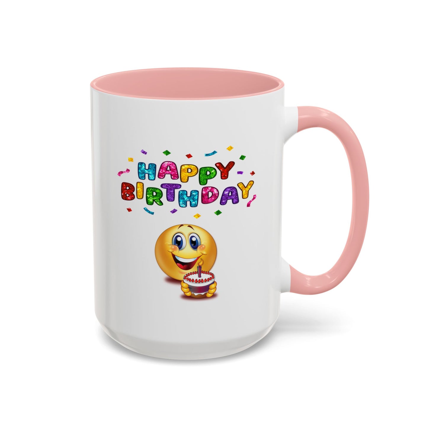 Birthday Mug - Happy Birthday Emoji